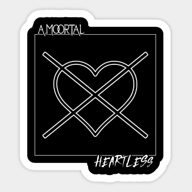 Heartless Sticker by a.moortal